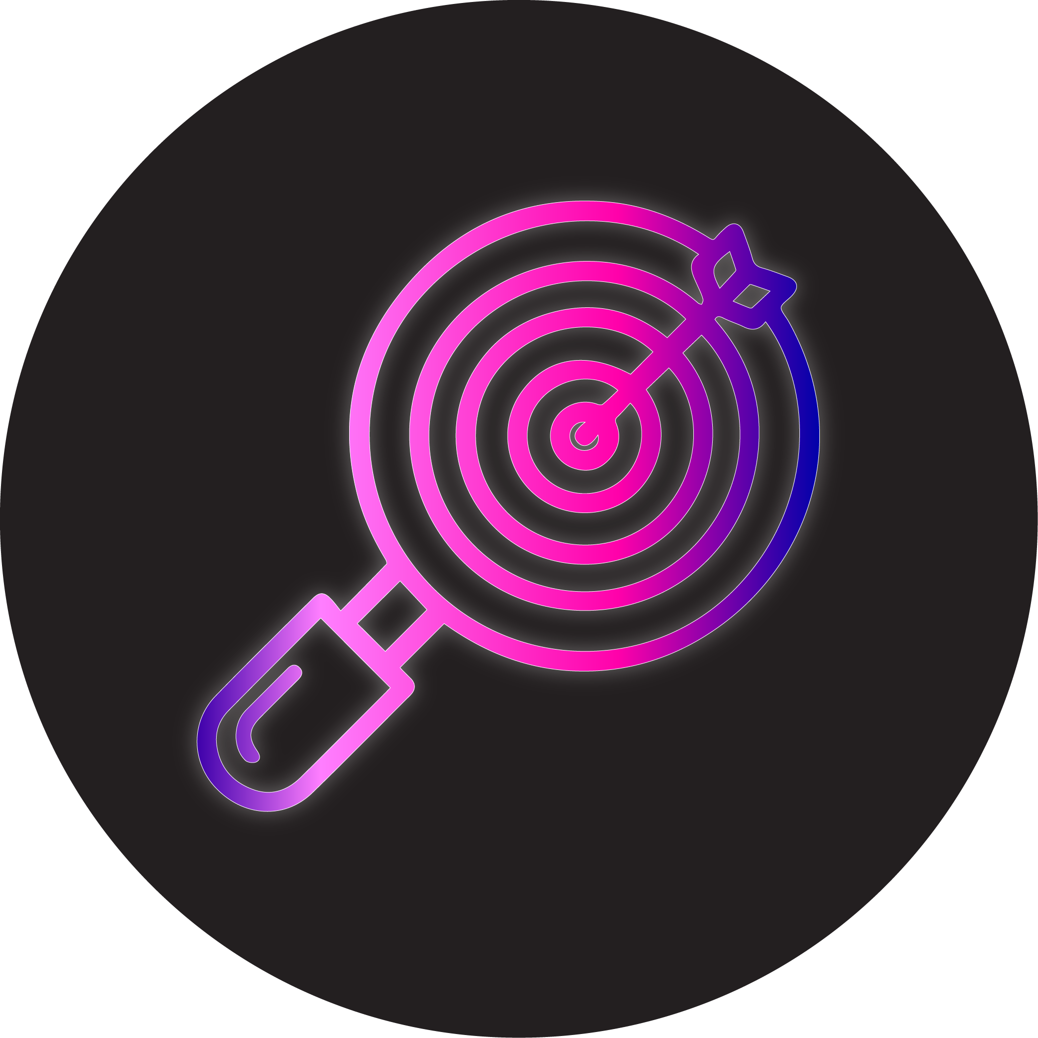 Service Icons (Competitive targeting) Neon